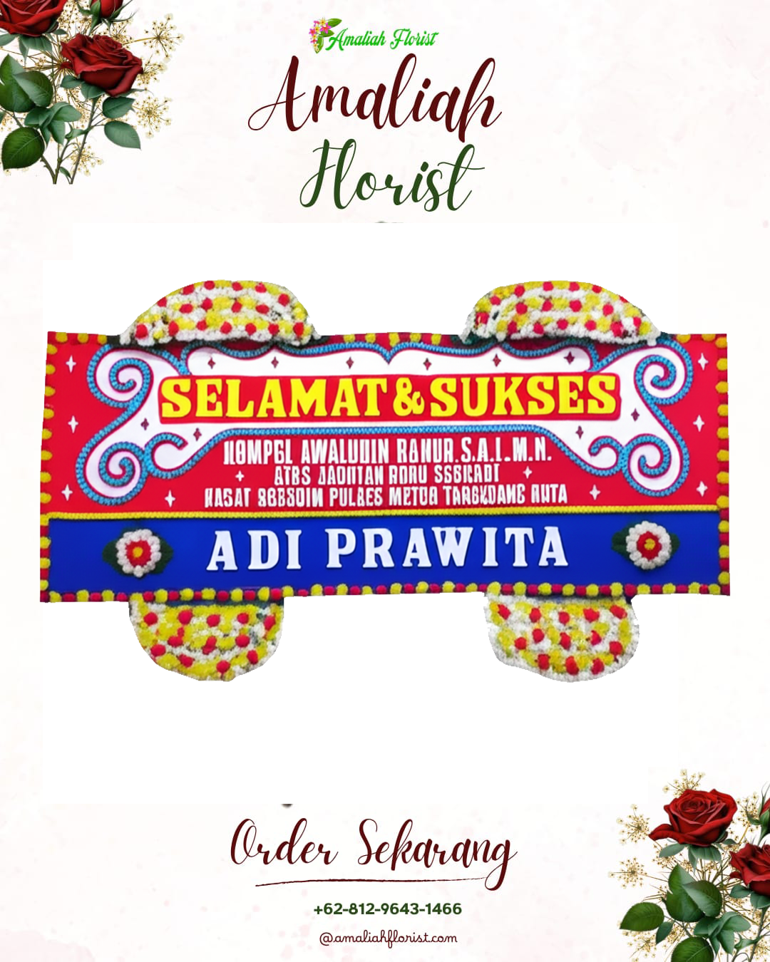 Papan Bunga Ucapan Selamat Lubuk Linggau Barat Ii